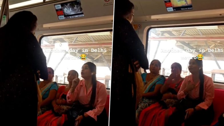 Fight in Delhi Metro: मेट्रो में सीट को लेकर लड़ती हुई दो लड़कियों का क्लिप वायरल, देखें वीडियो