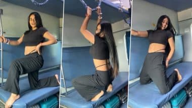 Woman’s Sensual Dance Video: ट्रेन के अंदर महिला ने कामुक डांस, वीडियो ने इंटरनेट पर लगाई आग