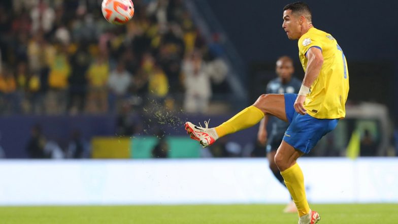 WHAT A GOAL: सऊदी प्रो लीग में अल अख़दौद के ख़िलाफ़ मैच में Cristiano Ronaldo ने काफी दूर से दागे शानदार गोल, देखें खुबसूरत विडियो