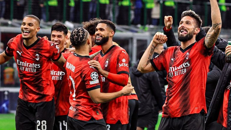 UEFA Champions League 2023-24: एसी मिलान ने 2-1 से पीएसजी को हराया, ओलिवर गिरौद ने दागा विजयी गोल