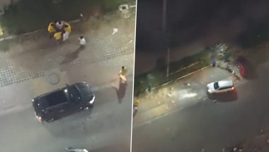 Diwali Rash Driving Video: कार ड्राईवर ने सड़क पर पटाखे जला रहे लोगों को कुचलने की कोशिश की, भागने से पहले एक को मारी टक्कर