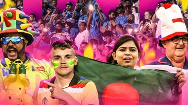 10 Lakhs Fans Have Attended WC 2023: आईसीसी पुरुष क्रिकेट विश्व कप में बना बड़ा रिकॉर्ड, 10 लाख से अधिक प्रशंसकों ने लिया भाग