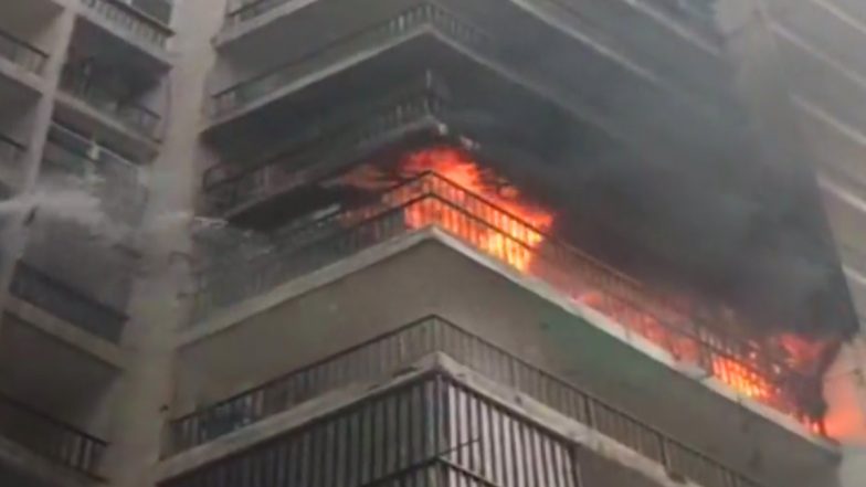UP Fire Video: गाजियाबाद में एक आवासीय सोसायटी के अपार्टमेंट में लगी भीषण आग, किसी के हताहत होने की कोई खबर नहींं