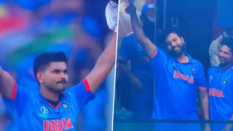 Rohit Sharma Mimicking Shreyas Iyer: रोहित शर्मा ने किया श्रेयस अय्यर के शतकीय जश्न का नकल, गिल और कुलदीप भी नहीं रोक पाए हंसी- Video