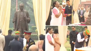 Constitution Day 2023: राष्ट्रपति द्रौपदी मुर्मू ने सुप्रीम कोर्ट में डॉ. बीआर अंबेडकर की प्रतिमा का किया अनावरण, देखें वीडियो