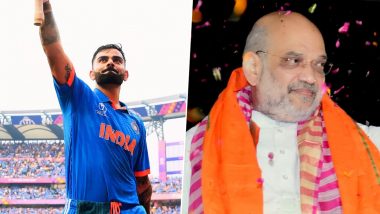 HM Amit Shah Congratulate Team India: भारतीय टीम के आईसीसी वर्ल्ड कप के फ़ाइनल में क्वालीफाई करने के बाद अमित शाह ने दी बधाई, ये काम करने के लिए किए रिक्वेस्ट