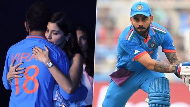 Anushka Sharma Hugs Virat Kohli: फाइनल में भारत की हार के बाद अनुष्का शर्मा ने विराट कोहली को गले लगाकर दी सांत्वना, इमोशनल मोमेंट का फोटो वायरल