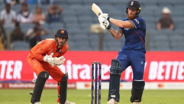 ENG vs NED, World Cup 2023: इंग्लैंड ने नीदरलैंड्स को दिया 340 रनों का विशाल लक्ष्य, बेन स्टोक्स ने खेली ताबड़तोड़ शतकीय पारी