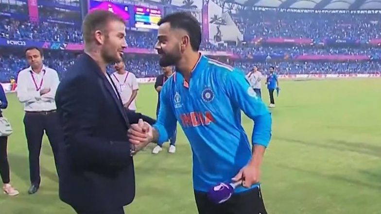 Virat Kohli 50 Century: विराट कोहली के शतक पर डेविड बैकहम ने कहा, मैं पहली बार लेकिन सही समय पर भारत आया