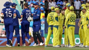 ENG vs AUS, World Cup 2023 Live Score Update: रोमांचक मुकाबले में इन धुरंधर खिलाड़ियों के साथ मैदान में उतर रही है दोनों टीमें, प्लेइंग इलेवन पर एक नजर