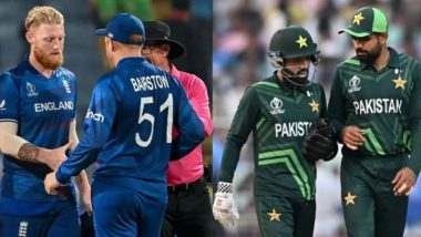 ENG vs PAK, World Cup 2023 Live Score Update: रोमांचक मुकाबले में इन दिग्गज खिलाड़ियों के साथ मैदान में उतर रही है दोनों टीमें, प्लेइंग इलेवन पर एक नजर