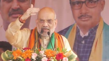 Amit Shah Noida Rally: खराब मौसम के चलते नोएडा की जनसभा में नहीं पहुंचे अमित शाह, फोन से किया जनता को संबोधित