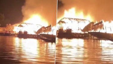 Jammu and Kashmir: डल झील में शिकारे में लगी आग से झुलसकर तीन विदेशी पर्यटकों की मौत