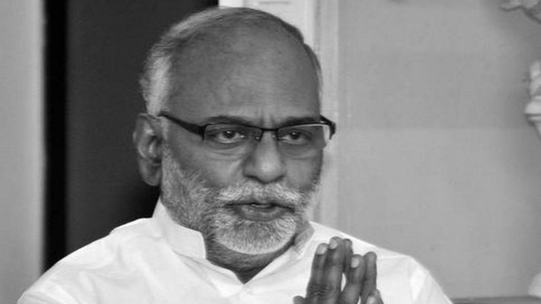 P Kannan Passed Away: पुडुचेरी के पूर्व मंत्री पी कन्नन का निधन, वायरल निमोनिया से थे पीड़ित, स्ट कोस्ट हॉस्पिटल में ली अंतिम सांस