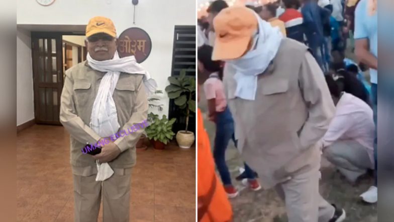 VIDEO: मेले में भेष बदलकर घूमते नजर आए हरियाणा के CM मनोहर लाल, देखें वायरल वीडियो