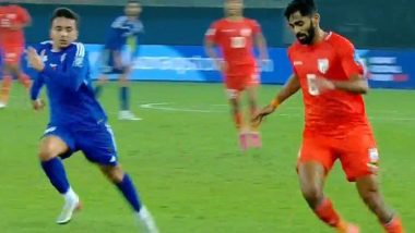 INDIA Beat KUWAIT, FIFA World Cup Qualifiers: फीफा वर्ल्ड कप क्वालीफायर मुकाबले में भारत ने कुवैत को 1-0 से हराया, मनवीर सिंह ने दागा शानदार गोल