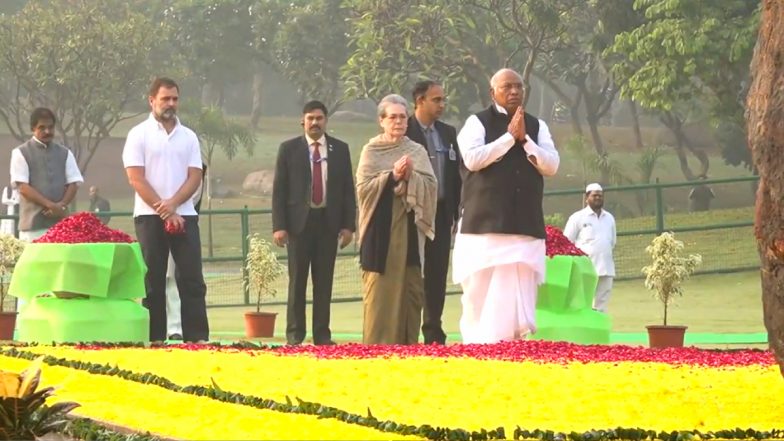 Indira Gandhi Jayanti: इंदिरा गांधी की जयंति आज, सोनिया, राहुल और खड़गे ने दी श्रद्धांजलि, देखे VIDEO