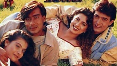 Ishq Completes 26 Years: 'इश्क' फिल्म ने पूरे किए 26 साल, काजोल द्वारा शेयर की गई खास तस्वीर पर अजय देवगन का आया दिलचस्प रिप्लाई (View Pic)