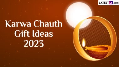 Karwa Chauth Gift Ideas 2023: पत्नी के चेहरे पर मनोहर मुस्कान के लिए ऐन वक्त पर करवा चौथ उपहार देकर सरप्राइज करें!