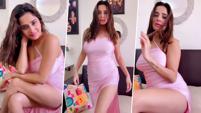 Kate Sharma ने सिजलिंग पिंक बॉडीकॉने ड्रेस पहन गिराई बिजली, एक्ट्रेस की हॉटनेस ने बढ़ाया तापमान (Watch Video)