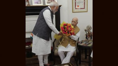 LK Advani Birthday 2023: लालकृष्ण आडवाणी का 96वां जन्मदिन, पीएम मोदी घर पहुंचकर BJP नेता को दी बधाई  (See Pics)