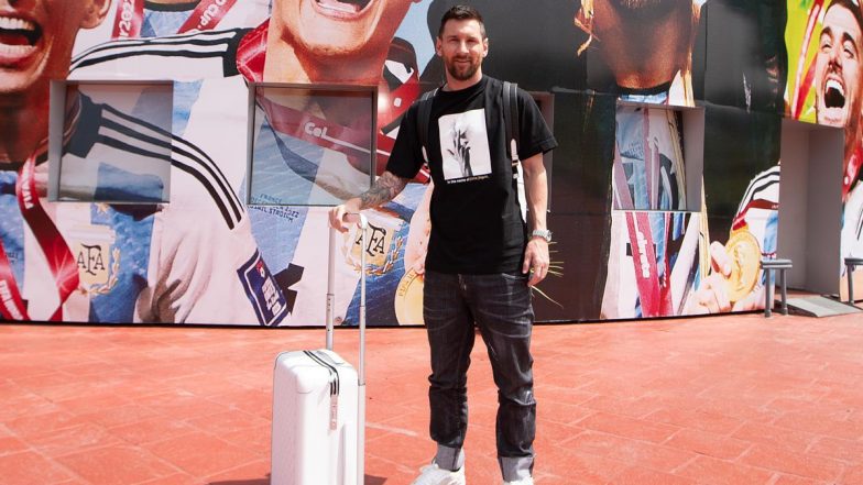 Lionel Messi Joins Argentina&rsquo;s Squad:&nbsp;CONMEBOL फीफा विश्व कप क्वालीफायर के लिए अर्जेंटीना की टीम में शामिल होने&nbsp;के बाद लियोनेल मेस्सी ने शेयर की तस्वीर