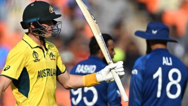 ENG vs AUS, World Cup 2023: ऑस्ट्रेलिया ने इंग्लैंड को दिया 287 का टारगेट, मार्नस लाबुशेन ने जड़ा अर्धशतक; क्रिस वोक्स ने चटकाए चार विकेट