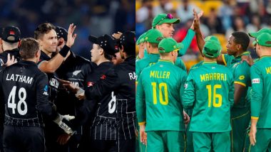 NZ vs SA, World Cup 2023 Live Score Update: रोमांचक मुकाबले में इन दिग्गजों के साथ मैदान में उतर रही हैं दोनों टीमें, प्लेइंग इलेवन पर एक नजर