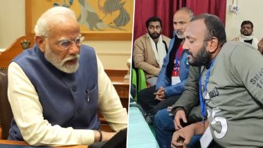 PM Modi's Telephonic Conversation With Workers: पीएम मोदी ने सिलक्यारा सुरंग से बचाए गए श्रमिकों से फोन पर की बातचीत, बढ़ाया हौसला- देखें वीडियो