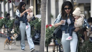 Priyanka Chopra takes Malti out in LA: प्रियंका चोपड़ा बेटी के साथ लॉस एंजेलिस की गलियों में आईं नजर, मालती की क्यूटनेस ने जीता यूजर्स का दिल (View Pics)