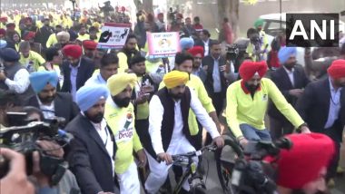 Anti-Drugs Cycle Rally: सीएम भगवंत मान ने लुधियाना में 'एंटी-ड्रग्स साइकिल रैली' को दिकाई हरी झंडी, देखें VIDEO