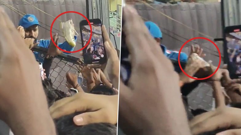 Rohit Sharma Gift Special To Young Fan: श्रीलंका के खिलाफ मैच के बाद वानखेड़े में छोटे फैन को रोहित शर्मा ने दिए यूनिक गिफ्ट, देखें वायरल वीडियो