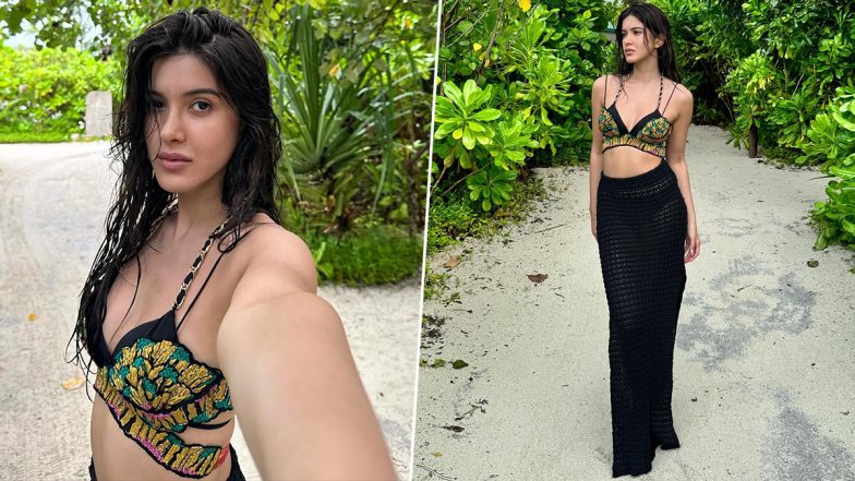 Shanaya Kapoor सेक्सी ब्रालेट में शेयर की तस्वीरें, अपकमिंग एक्ट्रेस कॉटनेस देख लट्टू हुए यूजर्स (View Pics)