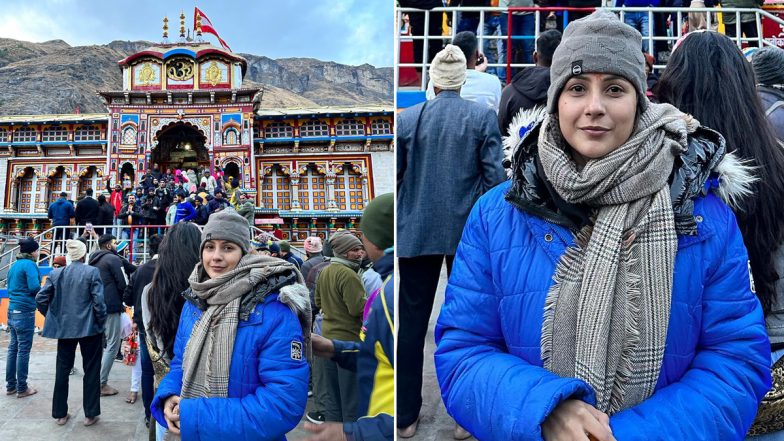 Shehnaaz Gill Visit Badrinath Temple: शहनाज़ गिल ने बद्रीनाथ मंदिर में की पूजा-अर्चना, एक्ट्रेस ने पवित्र तीर्थस्थल की यात्रा की तस्वीरें कीं शेयर, देखें पोस्ट
