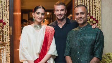 Sonam Kapoor ने David Beckham के साथ पार्टी की अनदेखी तस्वीरें कीं शेयर, लिखा- 'उम्मीद है आपको भारत पसंद आया होगा'