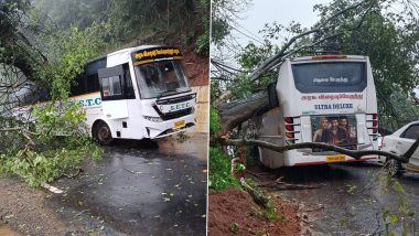 Tamil Nadu Rainfall: तमिलनाडु में भारी बारिश के चलते भूस्खलन, पेड़ गिरने से एक बस क्षतिग्रस्त