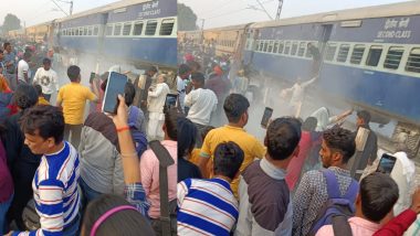 Farrukhabad Express Fire: कानपुर के पास एक और ट्रेन में लगी आग, फर्रुखाबाद एक्सप्रेस से कूदे यात्री
