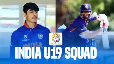 U19 Asia Cup: एसीसी मेंस अंडर-19 एशिया कप के लिए टीम इंडिया का एलान, उदय सहारन को मिली बड़ी जिम्मेदारी
