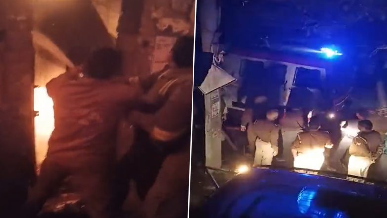 UP Fire Video: गाजियाबाद में स्क्रैप की गोदाम में लगी भीषण आग, दमकल की टीम काबू पाने की कोशिश में जुटी