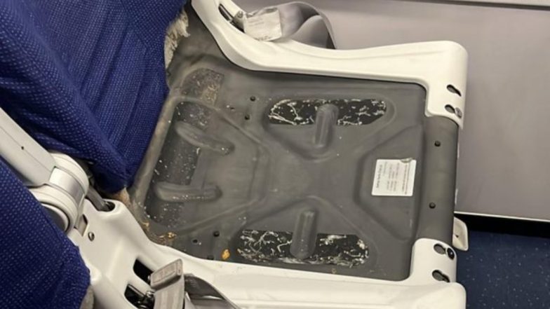 IndiGo Flight Seat Cushion Missing: पुणे-नागपुर इंडिगो फ्लाइट में महिला फ़्लायर की विंडो सीट कुशन हुई गायब, सोशल मीडिया पर बना मजाक, देखें तस्वीर
