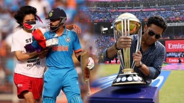 India vs Australia WC Final Images: फाइनल में फैंस को जीत की उम्मीद, देखें अब तक की तस्वीरें