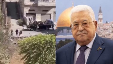 Palestinian President Attack Video: फिलिस्तीन के राष्ट्रपति महमूद अब्बास के काफिले पर हमला, ताबड़तोड़ फायरिंग का वीडियो आया सामने