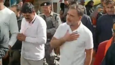 Rahul Gandhi at Kedarnath: राहुल गांधी पहुंचे केदारनाथ धाम, देखें Video