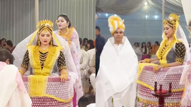 Randeep Hooda-Lin Laishram Wedding: दूल्हन के घर शादी करने पहुंचे रणदीप हुड्डा, वीडियो में देखें शादी की रस्में