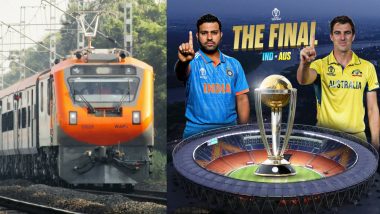 World Cup Final Special Train: वर्ल्ड कप फाइनल मैच के लिए चलेंगी ये स्पेशल ट्रेनें, आसानी से अहमदाबाद पहुंचेंगे क्रिकेट प्रेमी