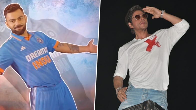 Indian Cricketer SRK Pose:भारतीय क्रिकेटर ने शाहरुख खान को खास अंदाज में दी जन्मदिन की शुभकामनाएं, रिक्रिएट किया किंग खान का सिग्नेचर पोज (Watch Video)