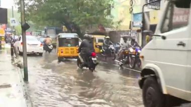 Chennai Rains Video: भारी बारिश के कारण तमिलनाडु की राजधानी के कई हिस्सों में गंभीर जलभराव, ऑरेंज अलर्ट जारी