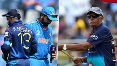 IND vs SL, World Cup 2023: श्रीलंका के खिलाड़ी ‘अंकल’ पर्सी की याद में काली पट्टी बांधकर भारत के खिलाफ मैदान पर उतरे