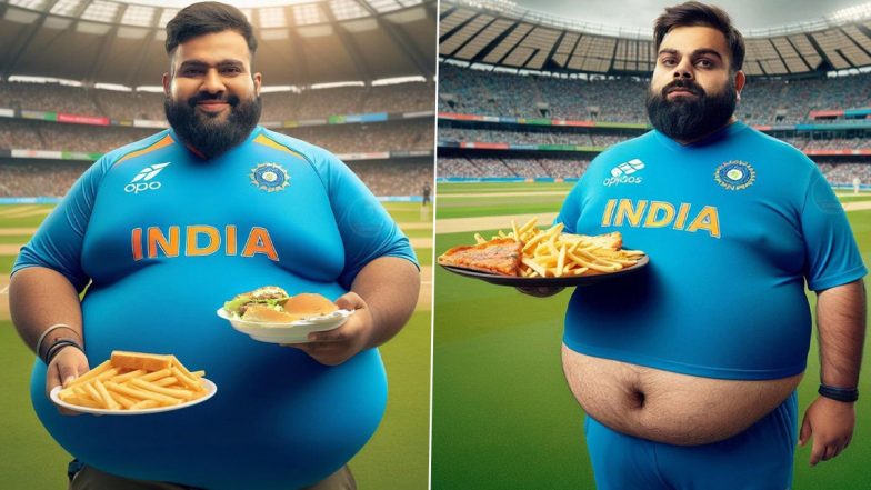 AI Images Of Indian Cricketers: कुछ इस अंदाज में नजर आए टीम इंडिया के स्टार खिलाड़ी, आप भी देखकर नहीं रोक पाएंगे अपनी हंसी