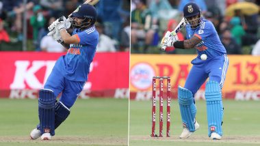 IND vs SA, 2nd T20I Live Score Update: साउथ दक्षिण अफ्रीका को 15 ओवर में मिला 152 रनों का रिवाइज्ड टारगेट, सूर्याकुमार यादव और रिंकू सिंह ने मचाया कोहराम